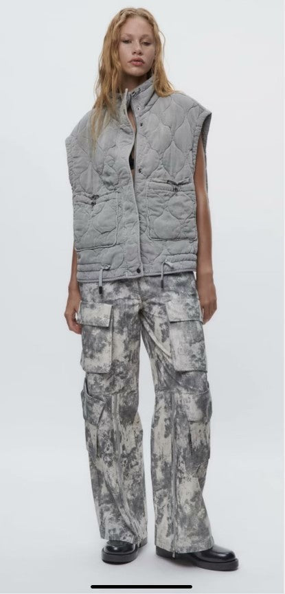 Fall Women's Clothing Casual Tencel Washed Cotton-padded Vest - Bellarte Enchanté Fall Women's Clothing Casual Tencel Washed Cotton-padded Vest